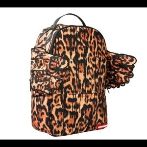 Sprayground Leopard Wings Backback